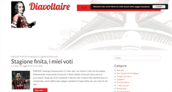 Desktop Screenshot of diavoltaire.com
